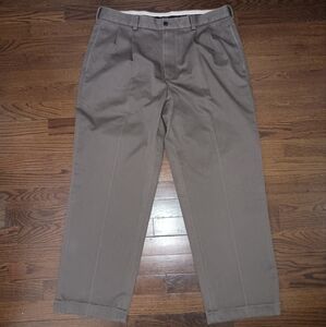 Mens Brooks Brothers Elliot Advantage Chino Slacks Pants Brown Size 36x30